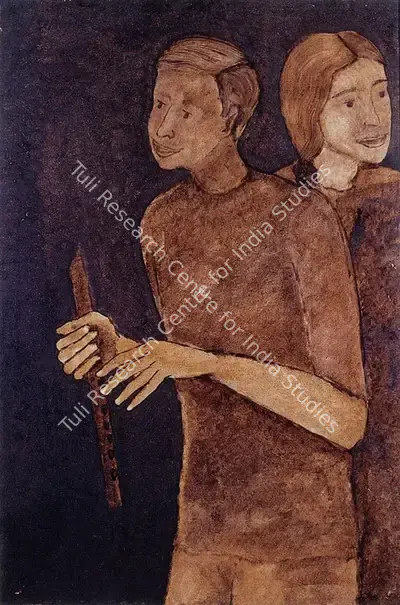 Shamshad Husain (Artist), Untitled, 1994, Painting