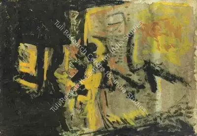Nasreen Mohamedi (Artist), Untitled, 1961, Painting