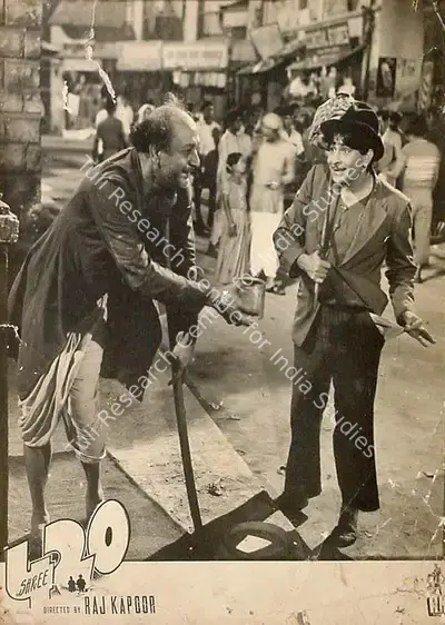 Radhu Karmakar (Cinematographer), Shree 420, 1955, Lobby Card