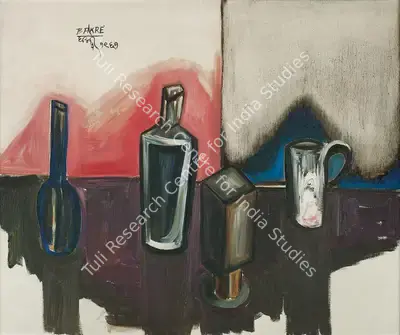 S.K. Bakre (Artist), Untitled, 1961, Painting
