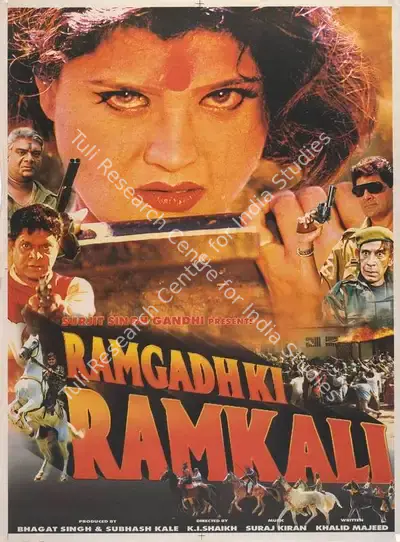 Surjit Singh Gandhi (Producer), Ramgarh Ki Ramkali, 2001, Full Sheet Poster