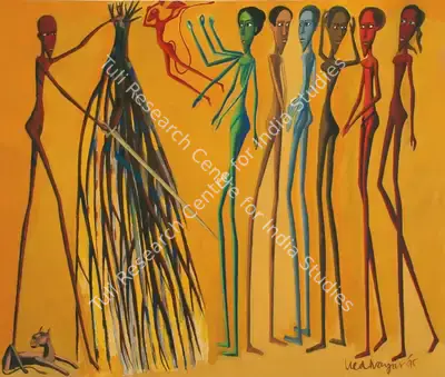Ved Nayar (Artist), Untitled, 1995, Painting