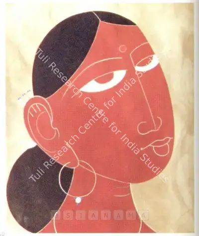 Rasik D. Raval (Artist), Untitled, 1965, Painting
