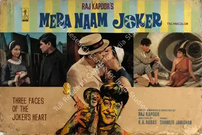 Raj Kapoor (Producer), Mera Naam Joker, 1970, Showcard