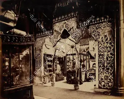 Shew Shankar Narayan (Photographer), Exterior of the Central India Court, 1883, Antiquarian Photograph