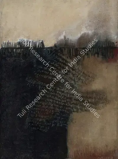 Nalini Malani (Artist), The Barriers, 1966, Painting