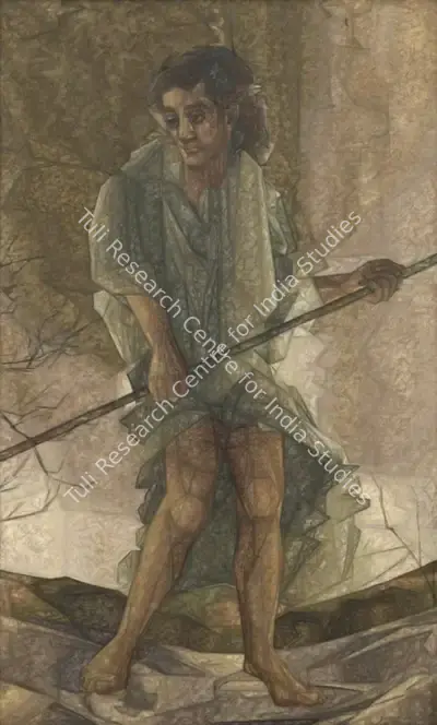 Sabavala, Jehangir (Artist). The Anchorite, 1983 | Painting, Sa.Del/27.09.25, 2025 · Saffronart