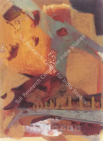 Nataraj Sharma (Artist), Polytechnic Bridge Road Builders, Painting