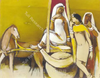 Arup Das (Artist), Untitled, Painting
