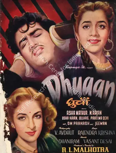 R.L. Malhotra (Producer), Dhuaan, 1953, Song-Synopsis Booklet