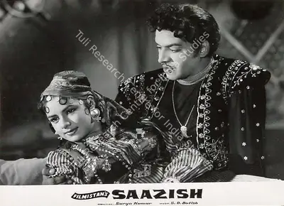 Surya Kumar (Director), Saazish, 1959, Lobby Card