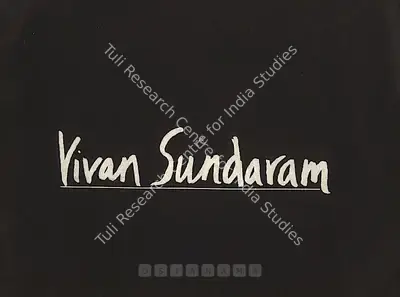 Vivan Sundaram (Artist), Long Night: Drawings in Charcoal, 1988, Solo Exhibition Catalogue