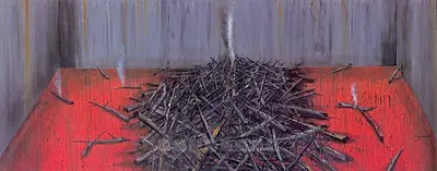 Alok Bal (Artist), Missing Soil, 2008, Painting