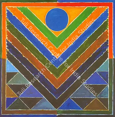 S.H. Raza (Artist), Tree, 2002, Painting