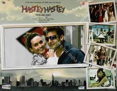 Ashutosh Bajpay (Producer), Hastey Hastey, 2008, Lobby Card