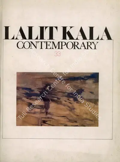Bhatnagar, R.K. (Editor), Keshav Malik and Amit Mukhopadhyay (Guest and Assistant Editor). Lalit Kala Contemporary. 33. New Delhi: Lalit Kala Akademi, December 1985 | Journal | FineArts | 00857979