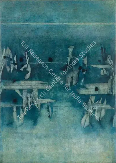 Gaitonde, V.S. (Artist). Untitled. Oil on canvas, 1969 | Painting | FineArts | 00416254