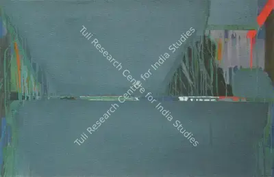 Prabhakar Kolte (Artist), Mountain, 2002, Painting