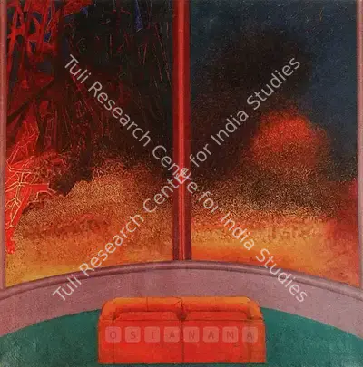 Vivan Sundaram (Artist), Fire Next Time, 1975, Painting