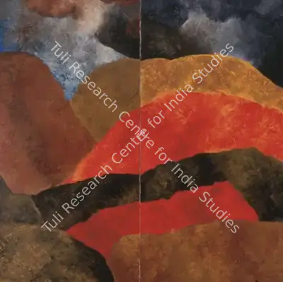 Akbar Padamsee (Artist), Mirror Image, 2004, Painting