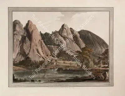 John William Edy (Engraver), South view of Sewan-Droog, 1793, Engraving