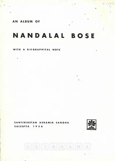 Album of Nandalal Bose with a Biographical Note, 1956, Edited Book