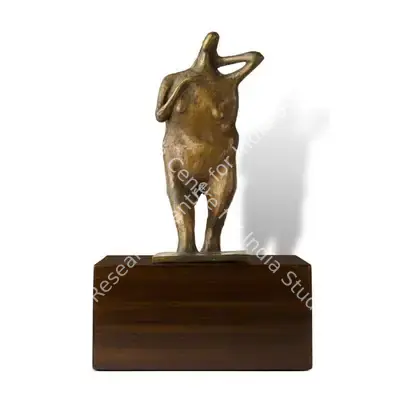 S. Roy Chowdhury (Artist), Standing Woman, 1968, Sculpture