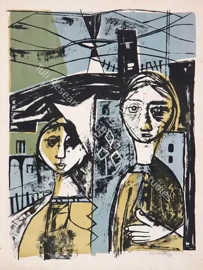 Ramkumar (Artist), Untitled, 1958, Painting
