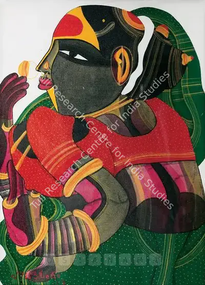 Thota Vaikuntam (Artist), Untitled, 2003, Painting