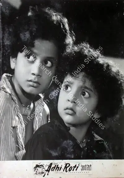 Vallabh Chokshi (Producer), Adhi Roti, 1957, Lobby Card