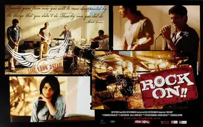 Farhan Akhtar (Producer), Rock On, 2008, Lobby Card