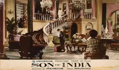 Mehboob (Producer), Son Of India, 1962, Lobby Card