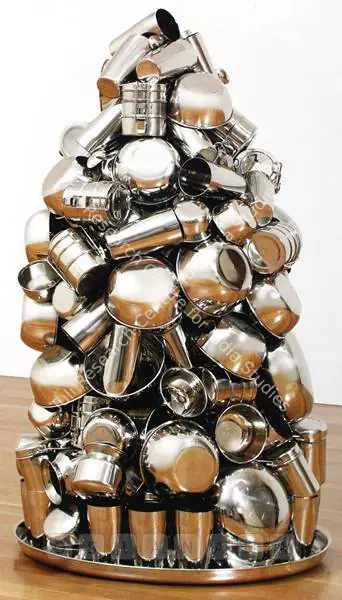 Subodh Gupta (Artist), Feast For Hundred And Eight Gods 1, Sculpture