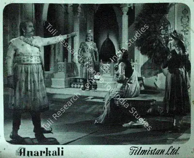 Nandlal Jashwantlal (Director), Anarkali, 1953, Lobby Card