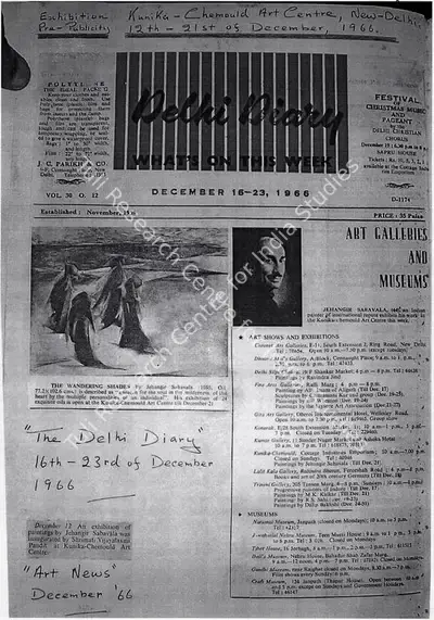 Untitled, 1966, Newspaper Clipping