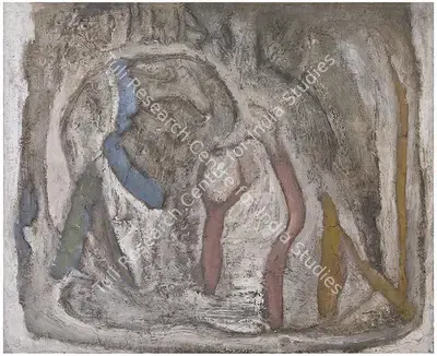 Mohan Samant (Artist), Abstract No 4, 1965, Painting