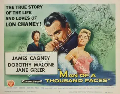 Joseph Pevney (Director), Man of a Thousand Faces, 1957, Lobby Card
