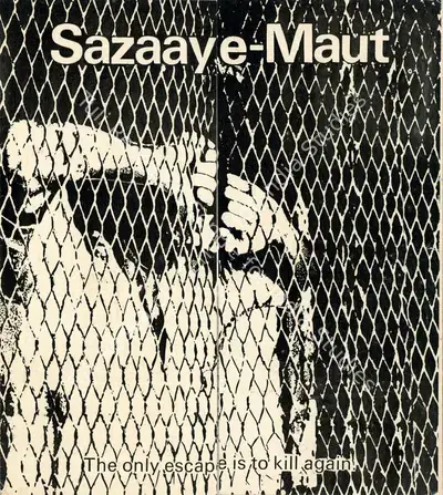 Vidhu Vinod Chopra (Producer), Sazaye Maut, 1981, Song-Synopsis Booklet
