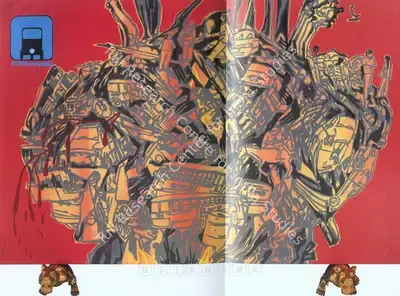 T.V. Santhosh (Artist), In God's Name, 2003, Painting