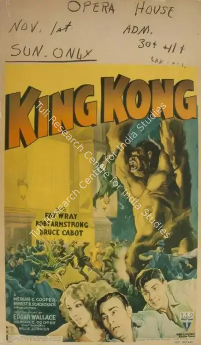 Merian C. Cooper (Director), King Kong, 1933, Poster