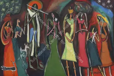 Dhiraj Choudhury (Artist), Untitled, 2016, Painting