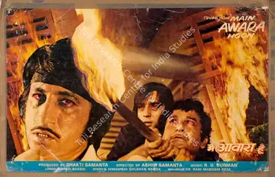 Shakti Samanta (Producer), Main Awara Hoon, 1983, Lobby Card