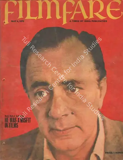 B.K. Karanjia (Editor), Filmfare, 1973, Magazine