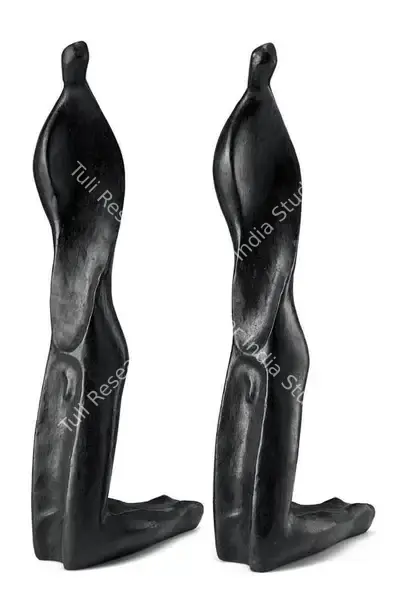 Prodosh Dasgupta (Artist), Twins (1973), 1973, Sculpture