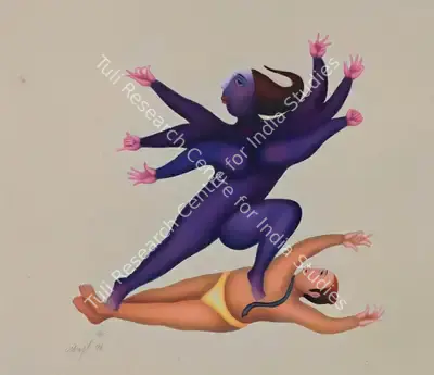 Manjit Bawa (Artist), Untitled, 1996, Painting