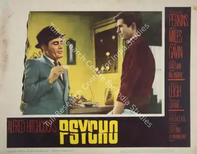 Alfred Hitchcock (Producer), Psycho, 1960, Lobby Card