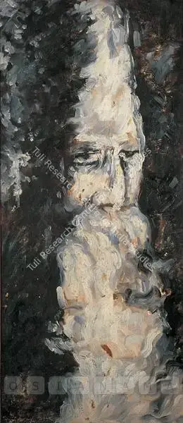 Bireshwar Roy (Artist), Portrait Of Rabindranath Tagore, 1935, Painting