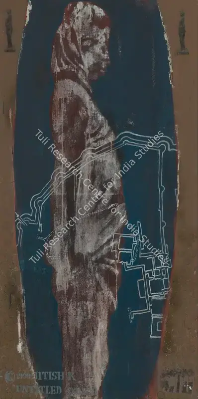 Jitish Kallat (Artist), Untitled (Exile) II, 1999, Painting