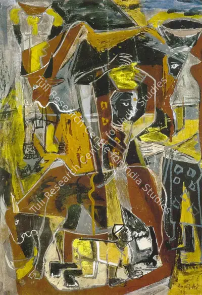 Shanti Dave (Artist), Untitled, 1955, Painting