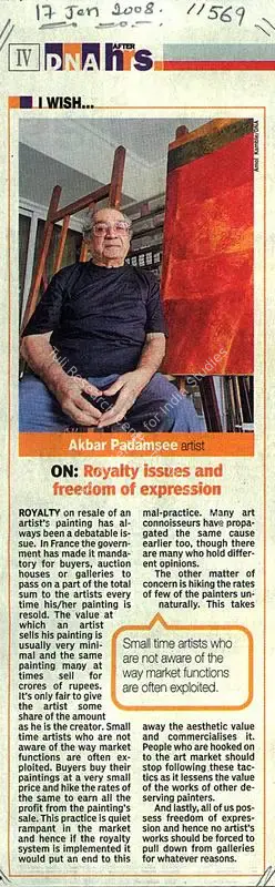 Amol Kamble (Photographer), Life Takes Cen, 2008, Newspaper clipping